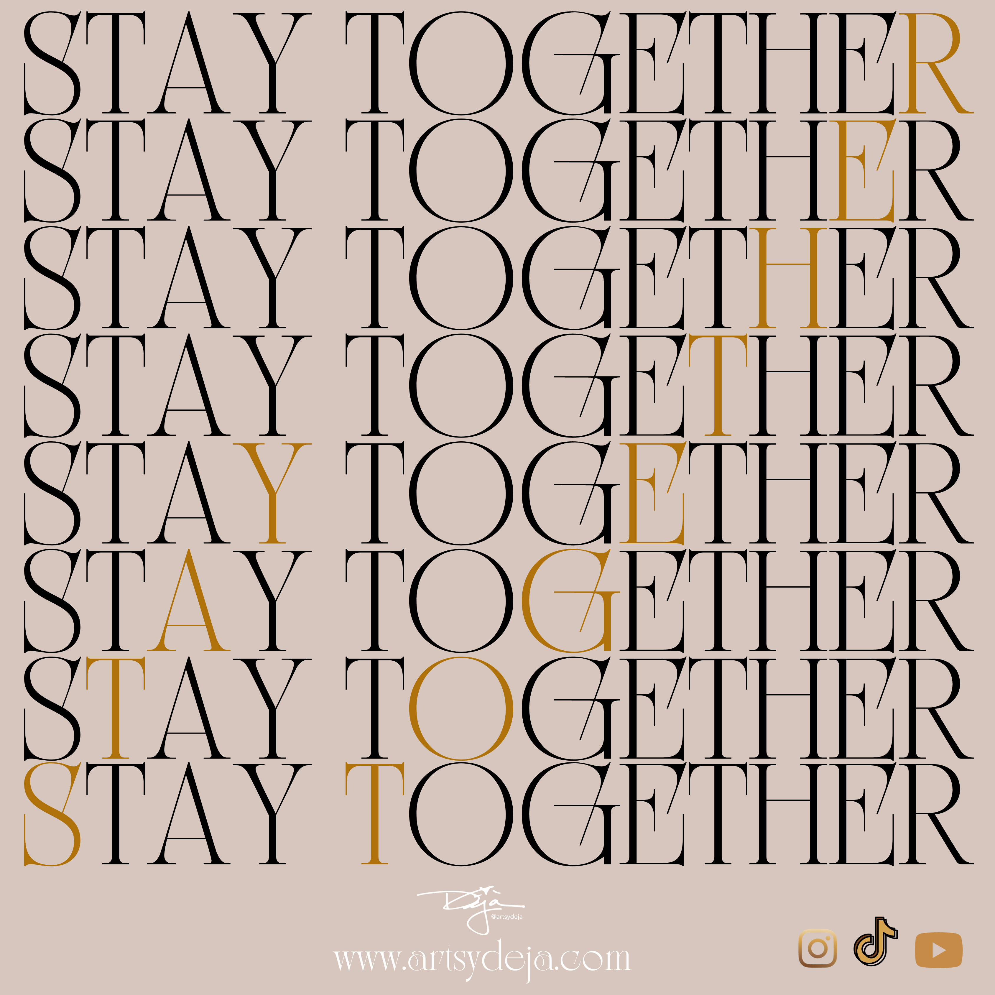 Artsy Deja, Stay Together, Deja, R&B Singer Deja